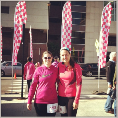 Deedra & Teresa, Girls on the Run 5K, Fall 2013