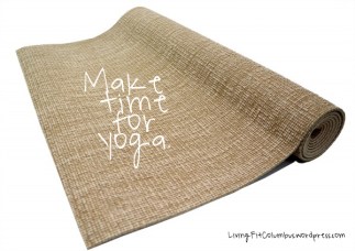 Make time for yoga
